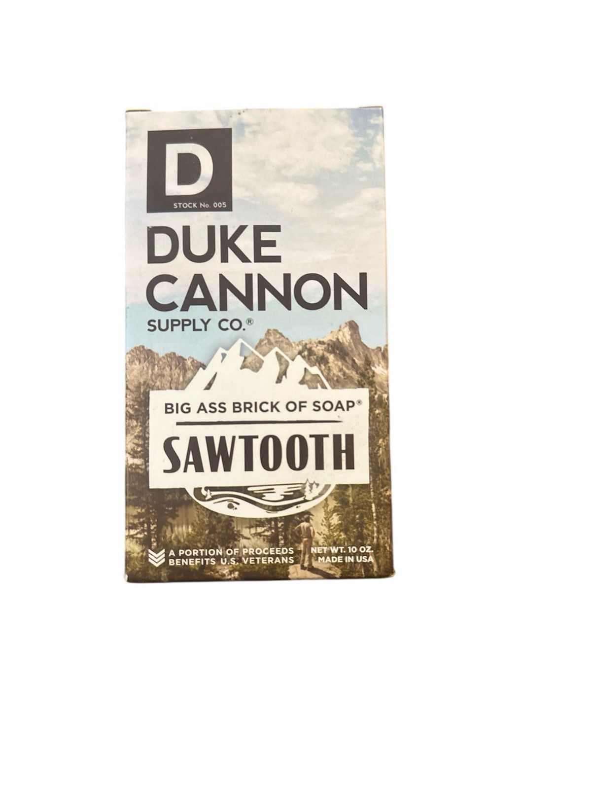 Duke Cannon Big Ass Brick Of Soap Sawtooth 10oz Cedarwood Alpine
