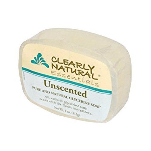 Clearly Natural Essentials Unscented Glycerin Soap 2 Pack