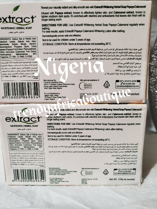 X2 Extract whitening soap with papaya. (NIGERIA) for Tougher SKIN. Lasting Scent