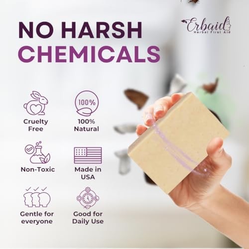 Eczema Soap Bar for Face and Body – All Natural Dermatitis, Psoriasis Treatment