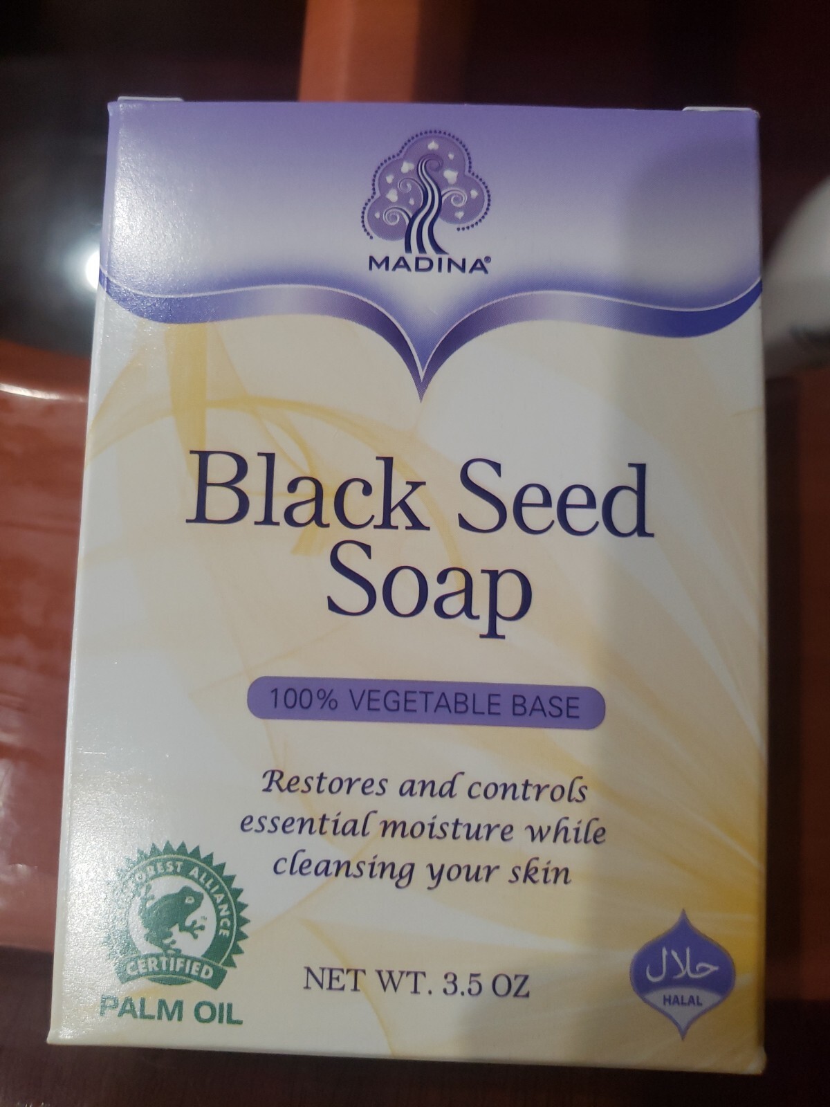 ORIGINAL Madina BLACK SEED SOAP Jojoba/Cumin Oil Cocoa/Shea Butter VITAMIN E