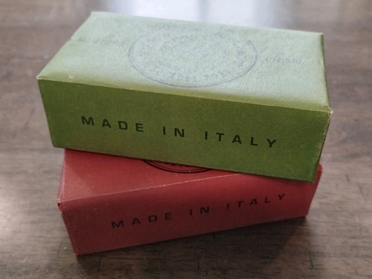 Lot Of 2 Bars Erbario Vegetable Bar Soap Tuscan Spices, Bergamot 10.5oz
