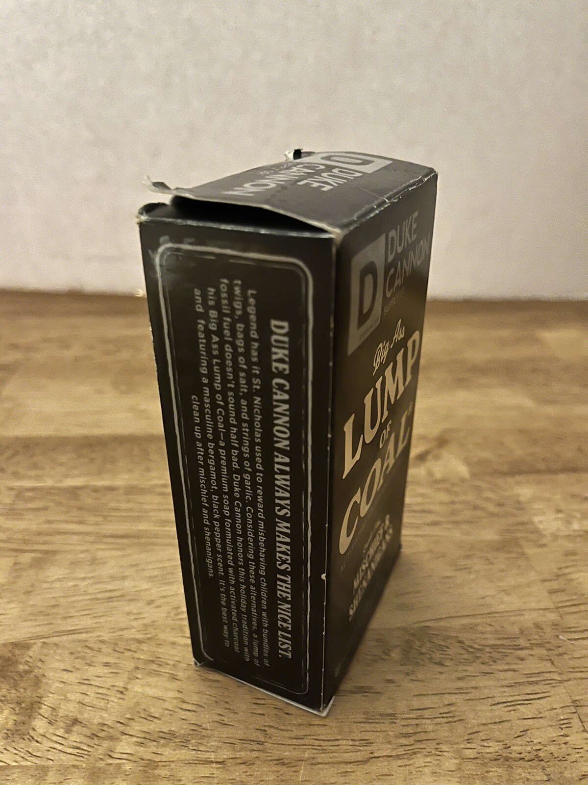 Duke 01HOLIDAYCOAL1 Charcoal Soap – 10oz