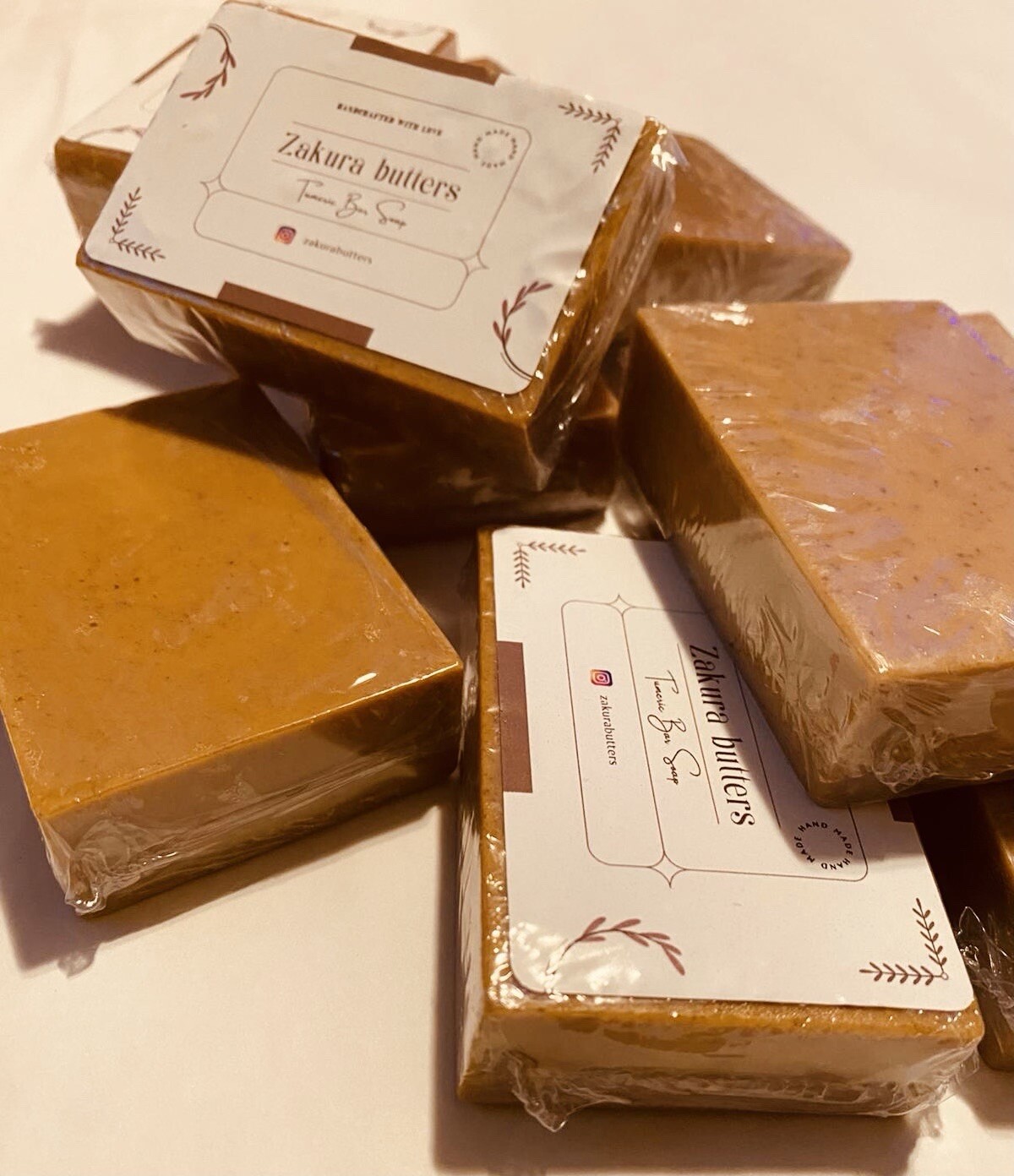 Sakura Butter natural handmade soap