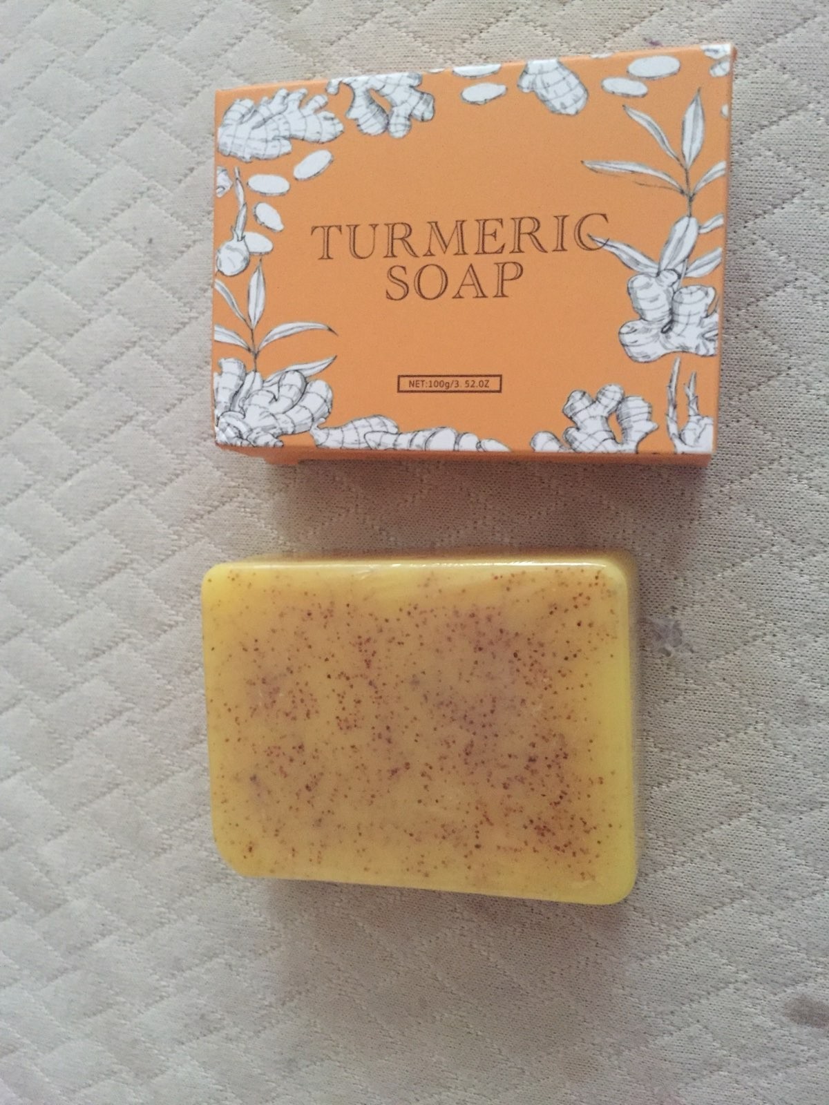 Turmeric Soap Bar for Skin such as Dark Spots, Intimate Areas Underarms Turmeric