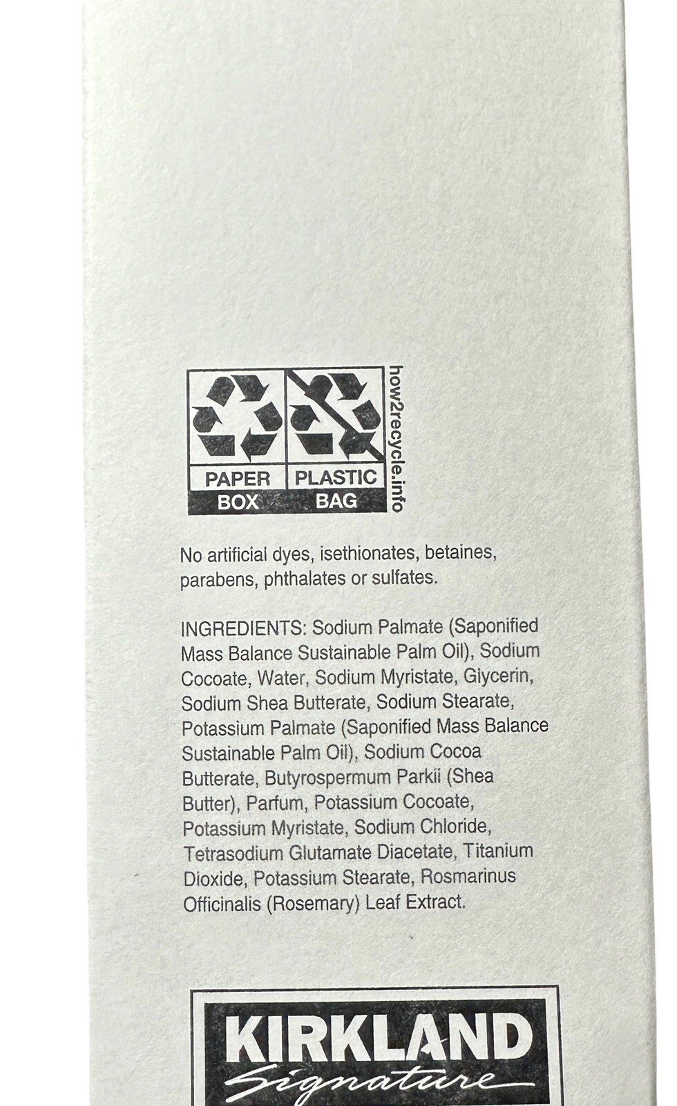 Kirkland Signature Bar Soap, 5% Shea Butter Moisturizing, 5 Bars Of 4.5 Oz Soap.