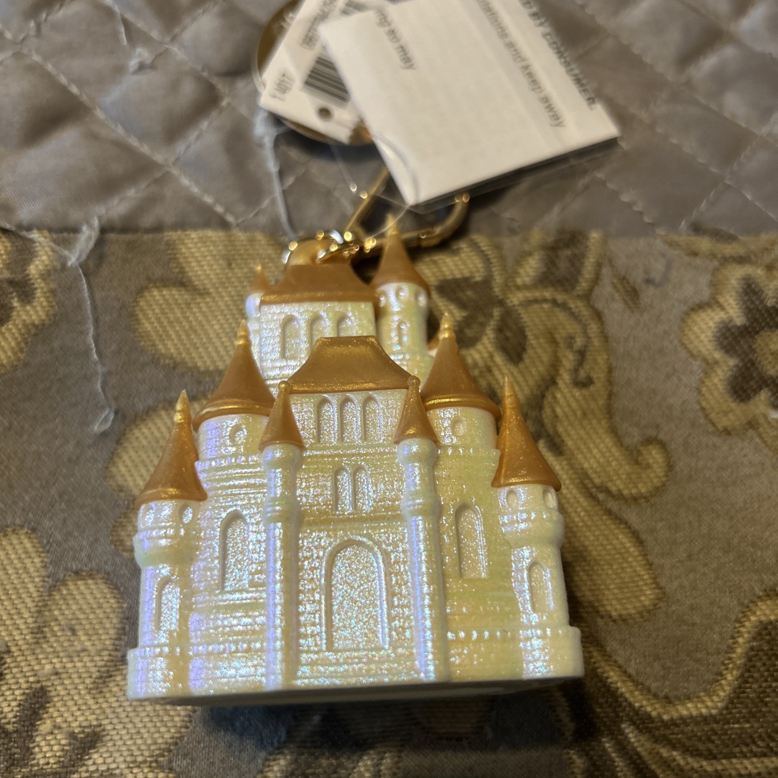 Bath & Body Works Disney Princess Light Up Castle Pocketbac Sanitizer Holder NEW