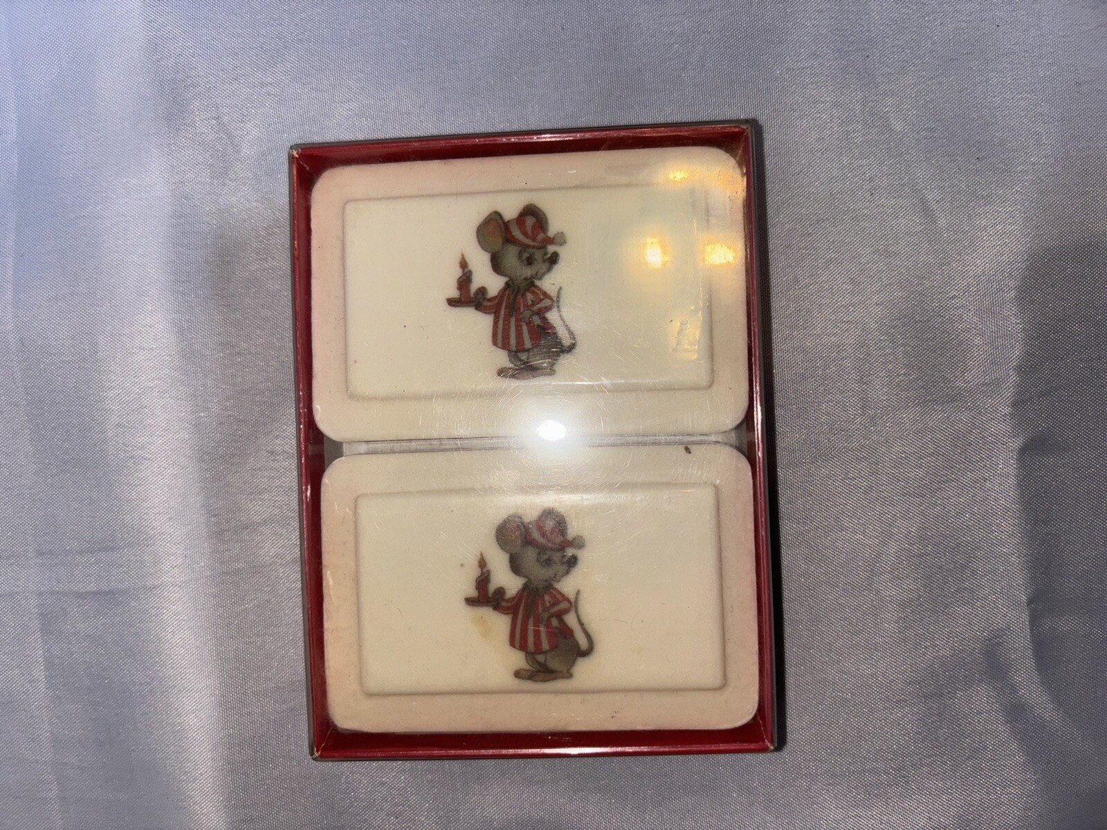 Katherine Gray 2 pack bar soap Mouse in Pajamas Sealed bars Made in USA