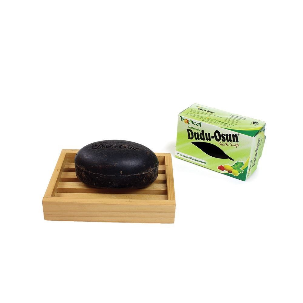 100% All Natural Dudu Osun African Black Soap For Anti Acne, Fungus, Blemish