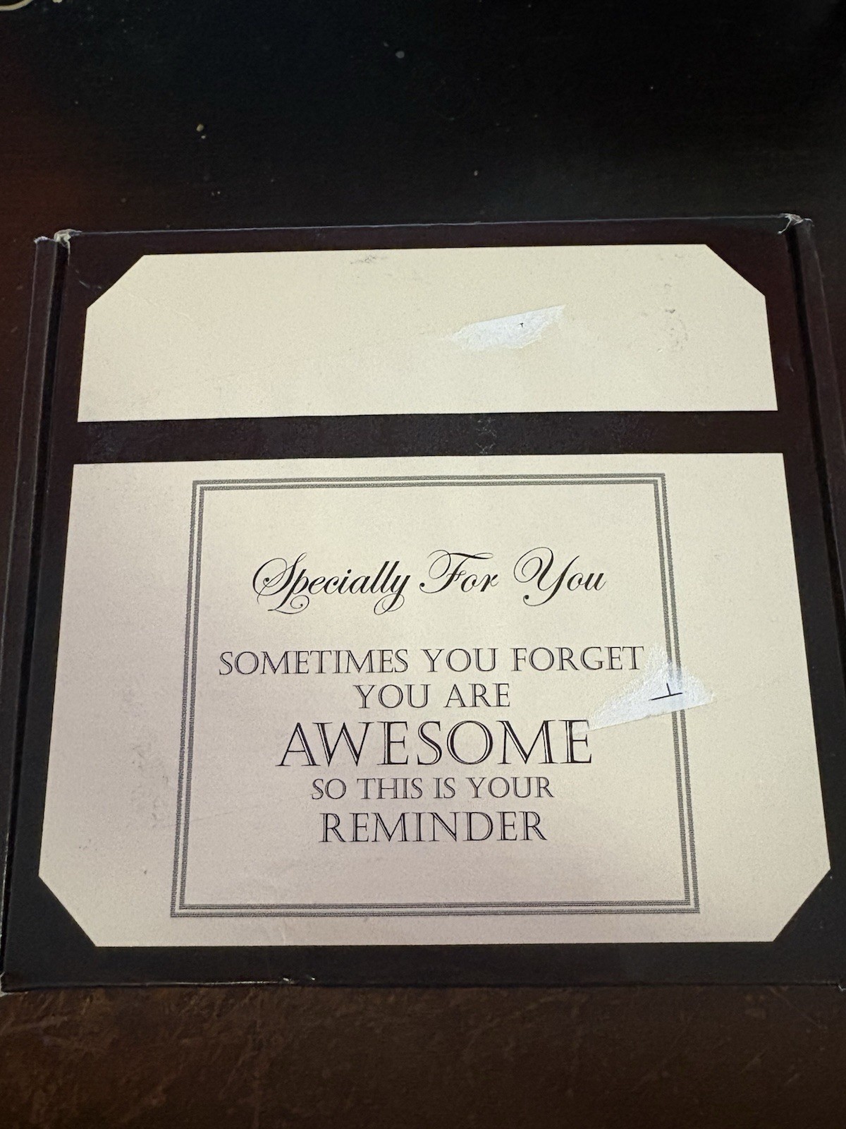 Gift Box with Note Card Perfect for Any Occasion