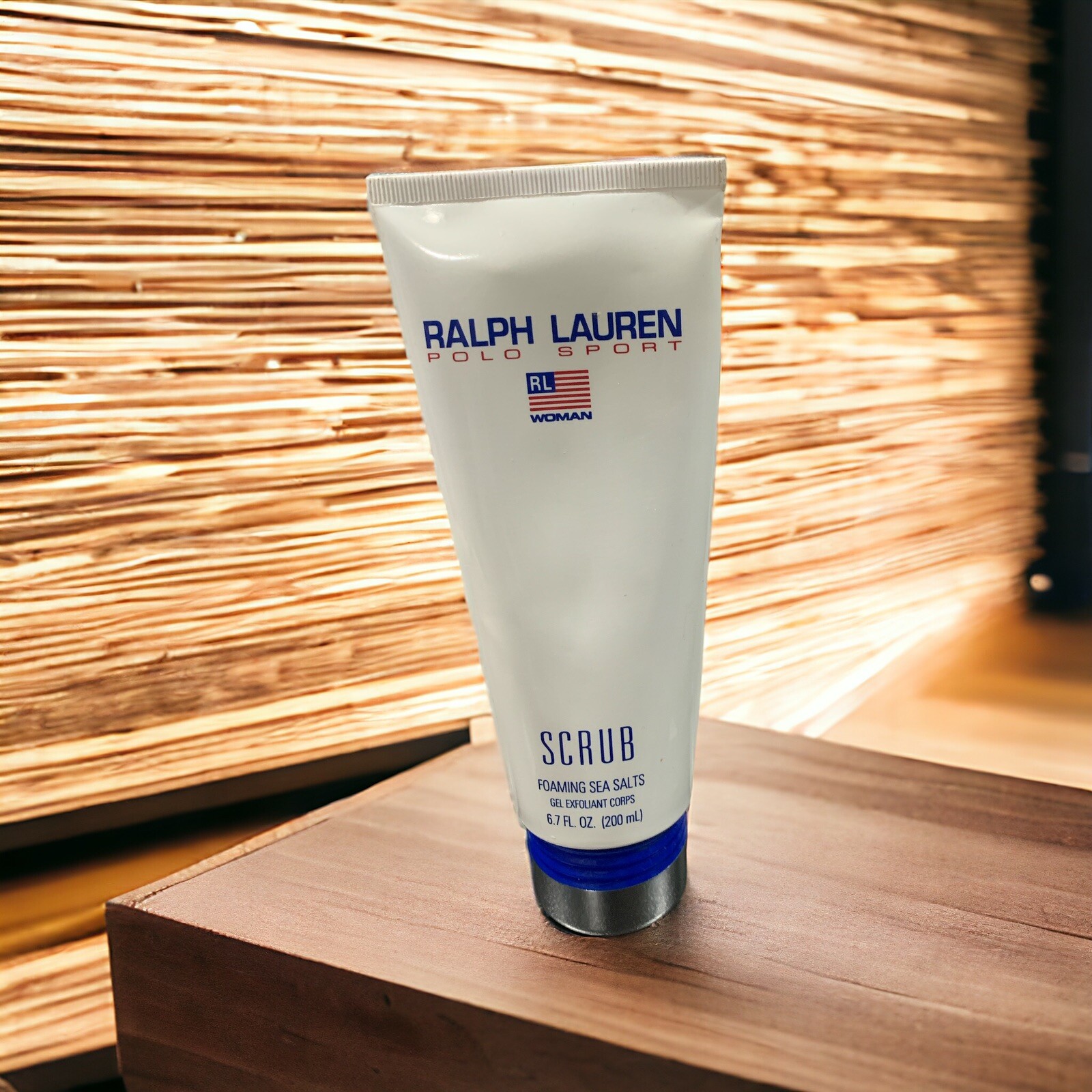 Polo Sport Ralph Lauren Scrub Foaming Sea salts Gel Exfoliant Corps 6.7 fl oz