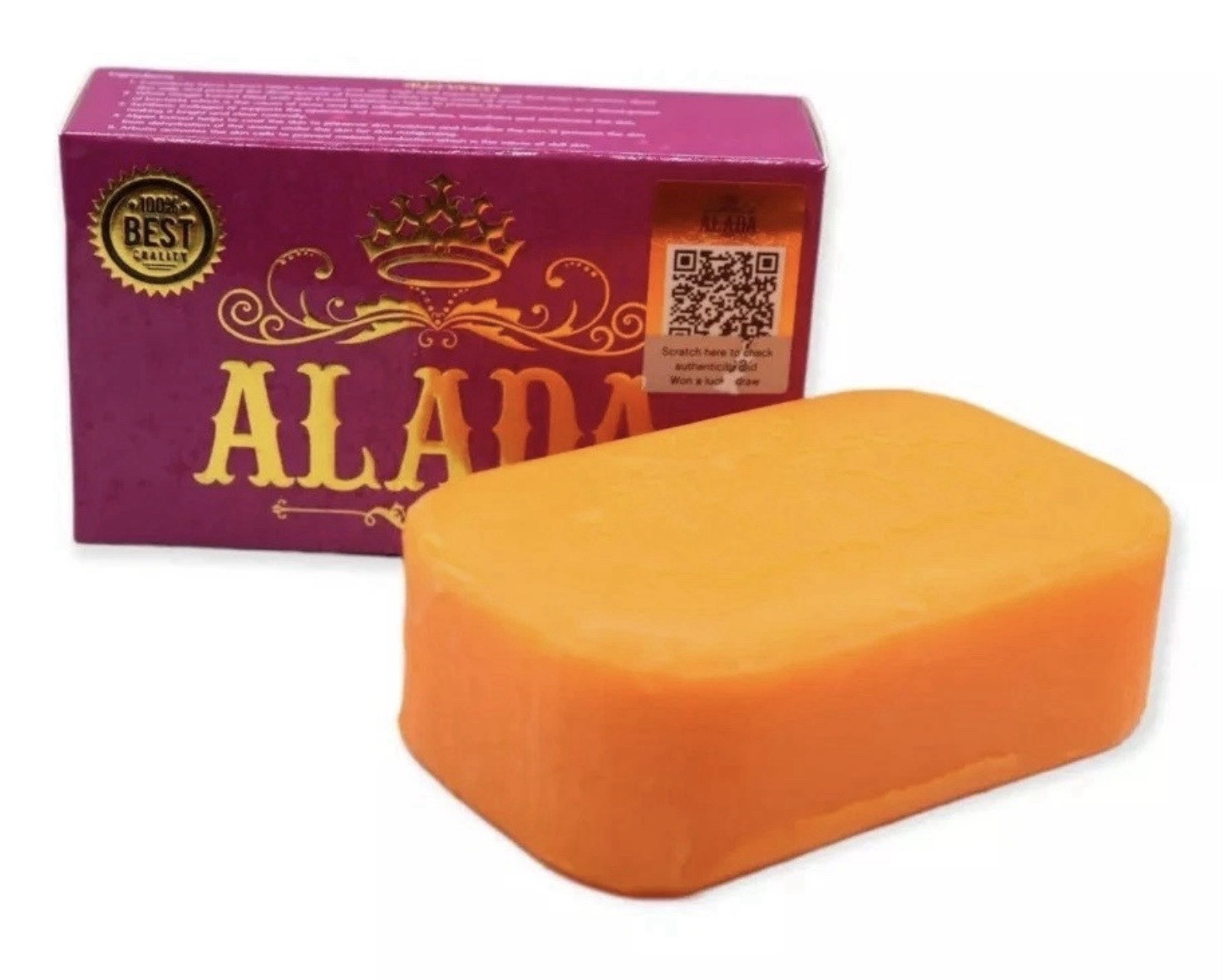2pcs ALADA BEAUTY SOAP AUTHENTIC NATURAL BATH SOAP 160g (USA 🇺🇸 SELLER)
