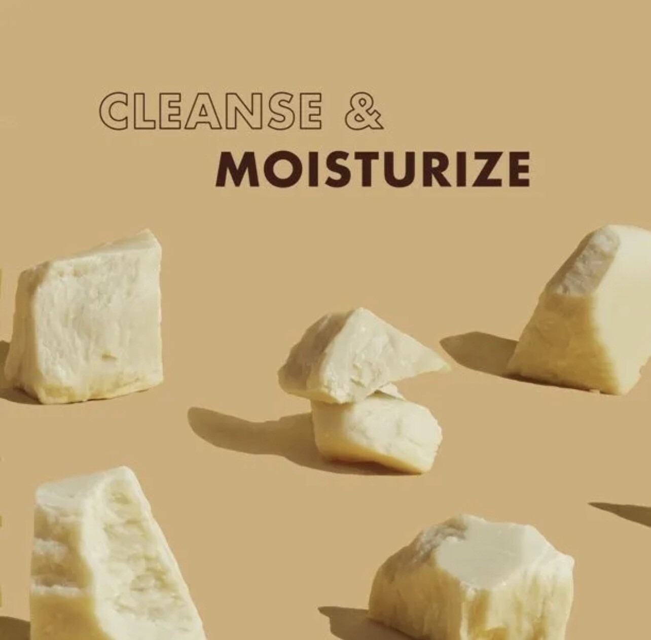 SHEA MOISTURE RAW SHEA BUTTER SOAP FOR DRY SKIN 8oz