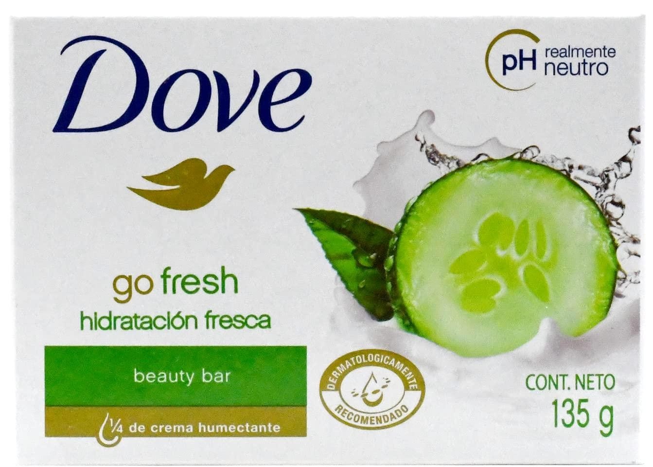 Dove Original/White, Pink, Shea Butter, Gentle Exfoliating Beauty Bar Soaps135Gm