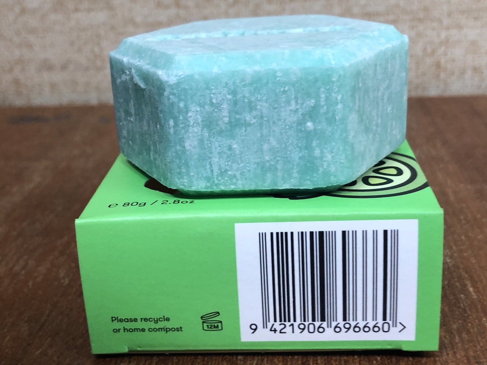 1 ANIHANA Body Wash Bars – Cucumber & Mint – 2.8 oz/bar Hemp Seed Oil