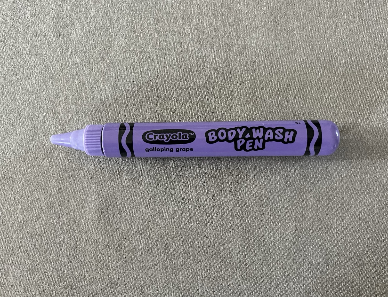 1.9 Oz Crayola Bathtub Body Wash Pen In Galloping Grape Purple, For Ages 3+, New