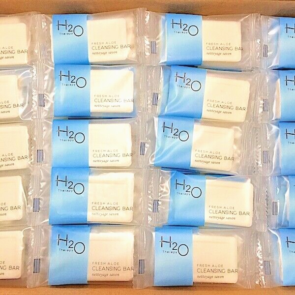 H2O Therapy .5oz. Fresh Aloe Cleansing Soap in Lots of 100 Bars