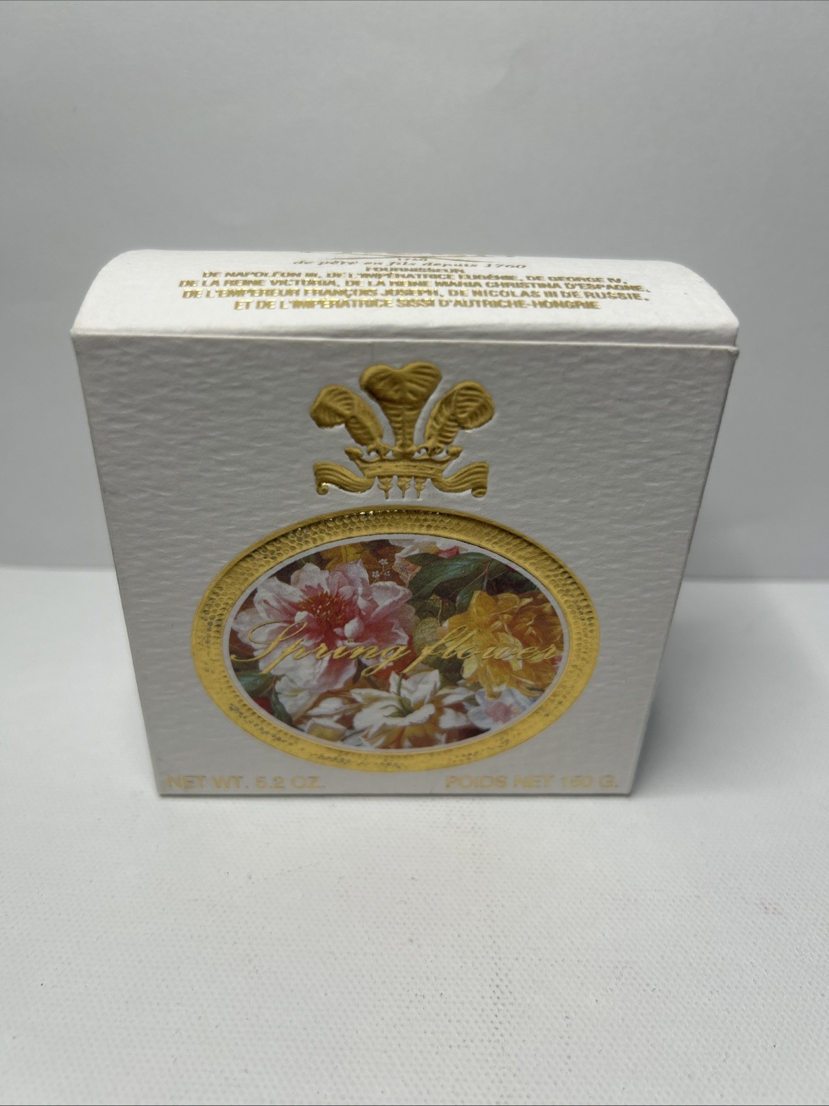 Creed Spring Flower Soap Bar 5.2 Oz New Factory Sealed (D1)