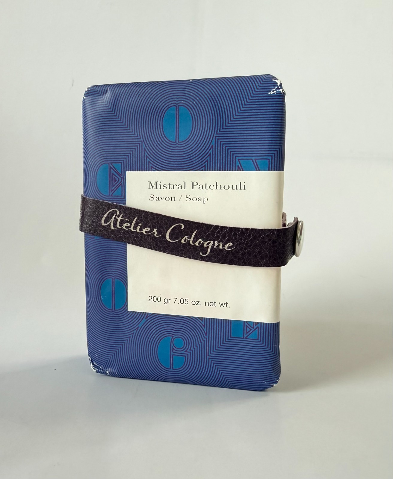 Mistral Patchouli Atelier Cologne 200 g/7.05 oz Perfumed Soap/ Imperfect wrapper