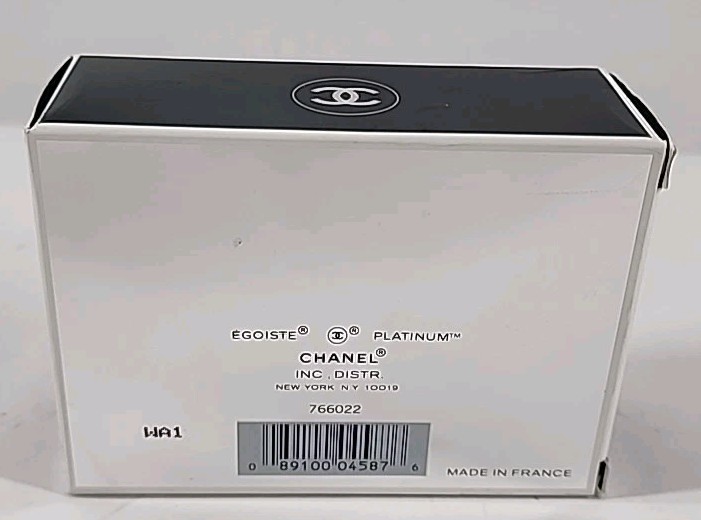 Rare New Chanel Egoiste Platinum Savon Soap 150g