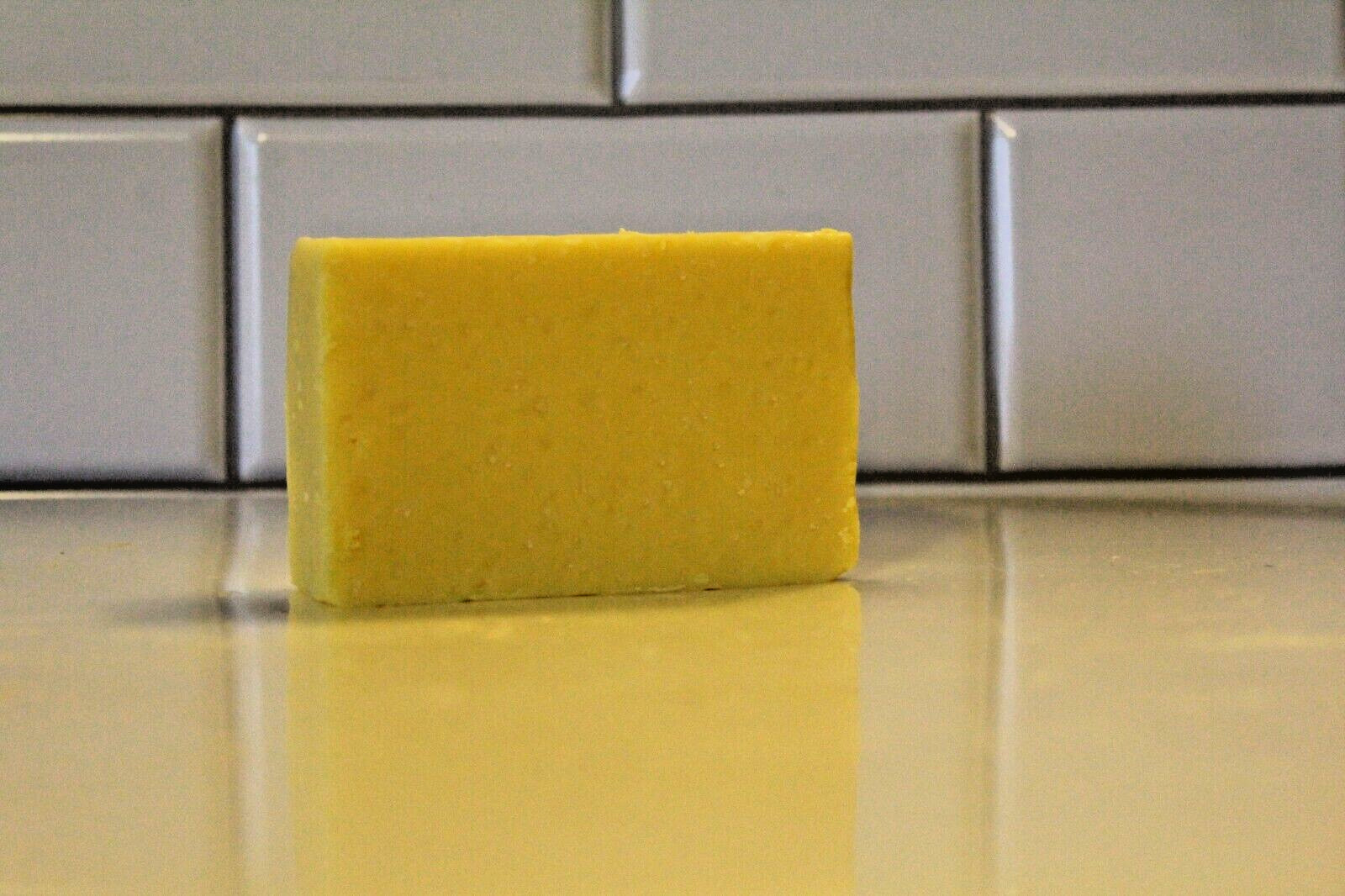 Handmade Lavender Verbena Cold Processed Soap Bar -Free Shipping
