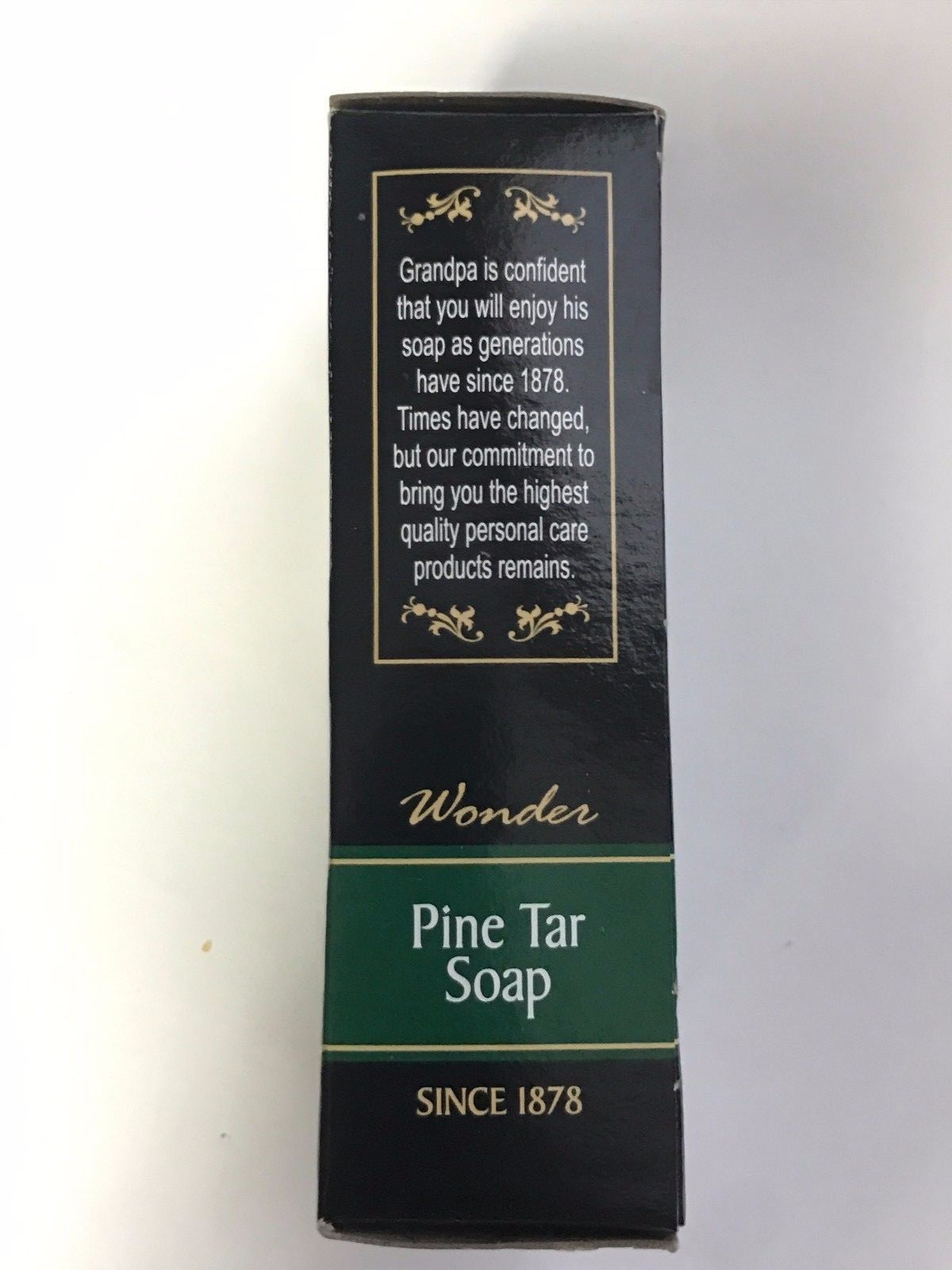 Original Grandpa’s Since 1878 – Net Wt. 3.25 oz.~ Wonder Pine Tar Soap