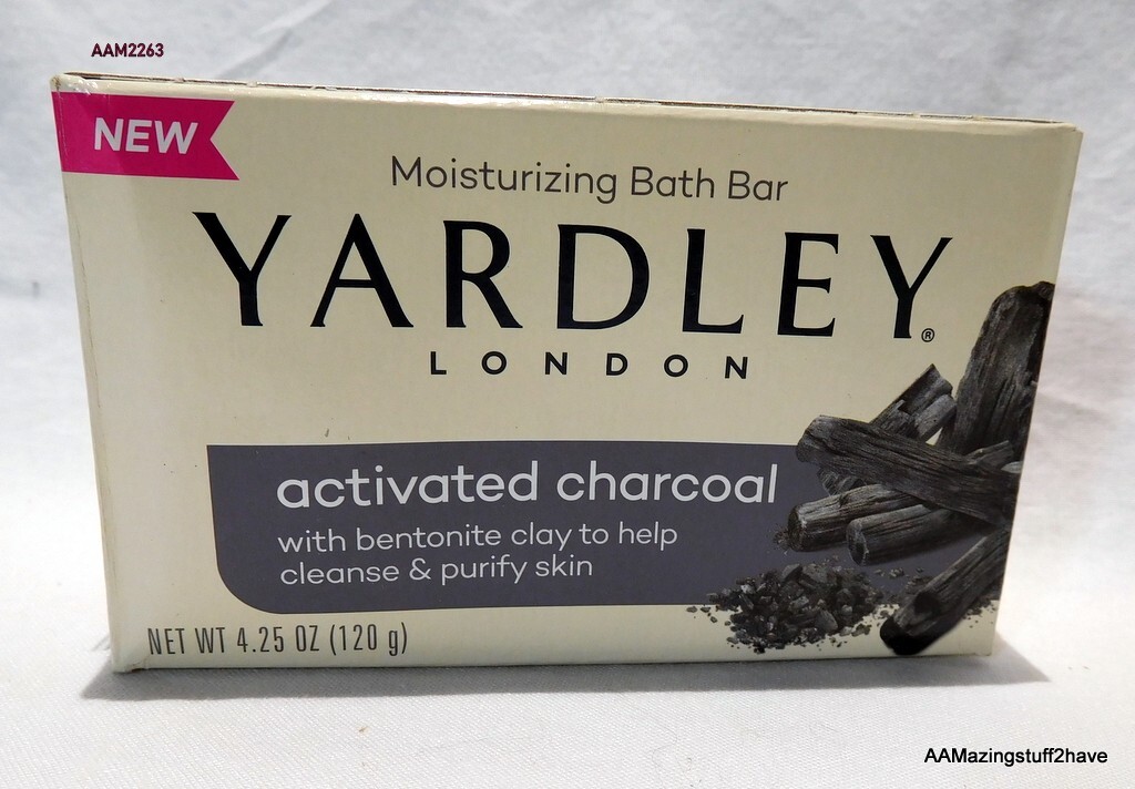 Yardley Lond Active Charcoal with Bentonite Clay Cleansing & Purify NEW