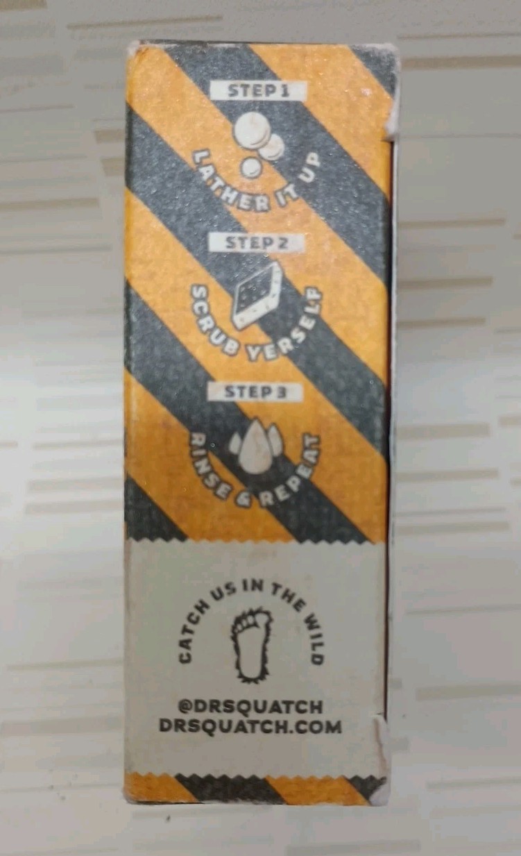 Dr Squatch Limited Edition Lather Of The Loyal Harry Potter Hufflepuff Soap NIB