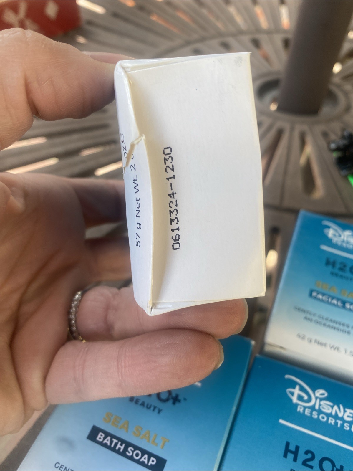 Disney Resorts H2O+ Sea Salt Bath & Facial Soap Lot Of 4
