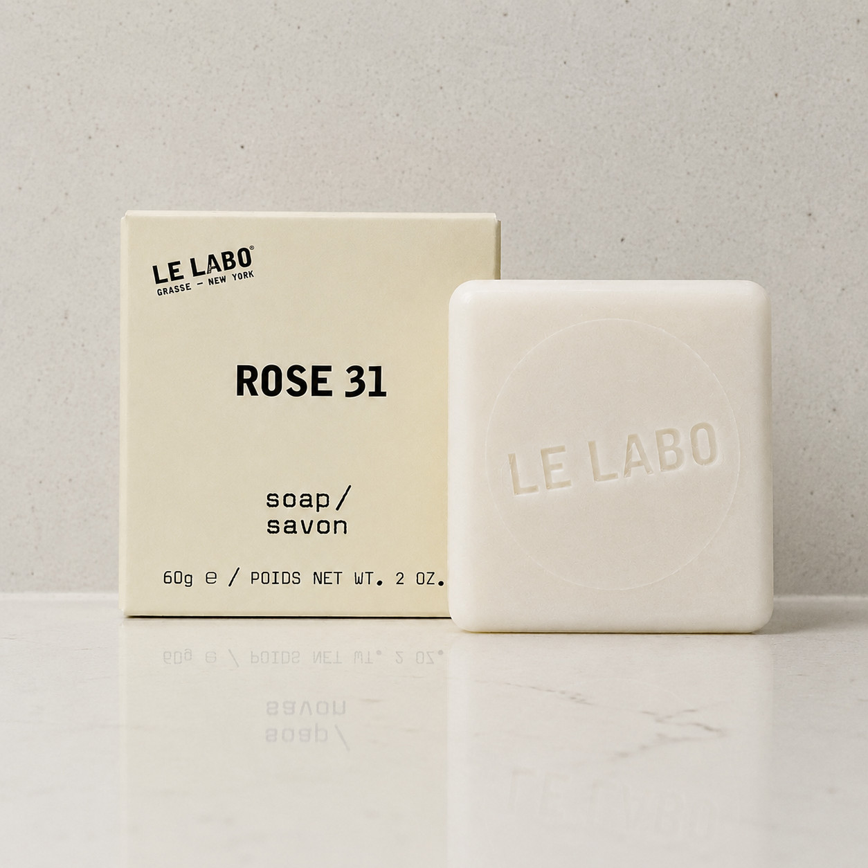 8 PACK – Le Labo Rose 31 Bath Bar, 2oz/60g Set Individually Wrapped, Boxed Soap