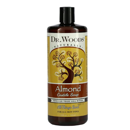 Almond Soap With Shea Butter, 32 Oz By Dr.Woods Products