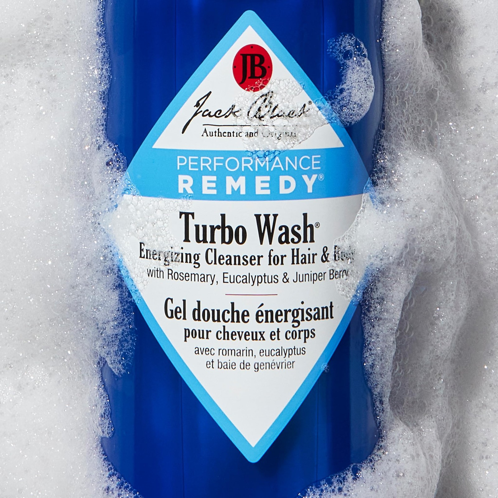 Jack Black Turbo Wash Energizing Body & Hair Cleanser, 33 Fl Oz (Pack of 1)