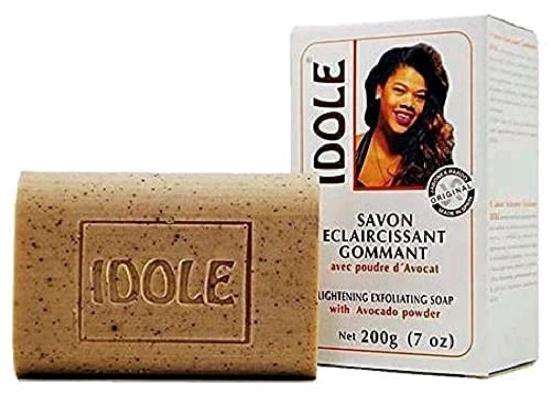 Idole Lightening Exfoliating Soap Pack Of 3 Avocado Seed Powder 7 Oz