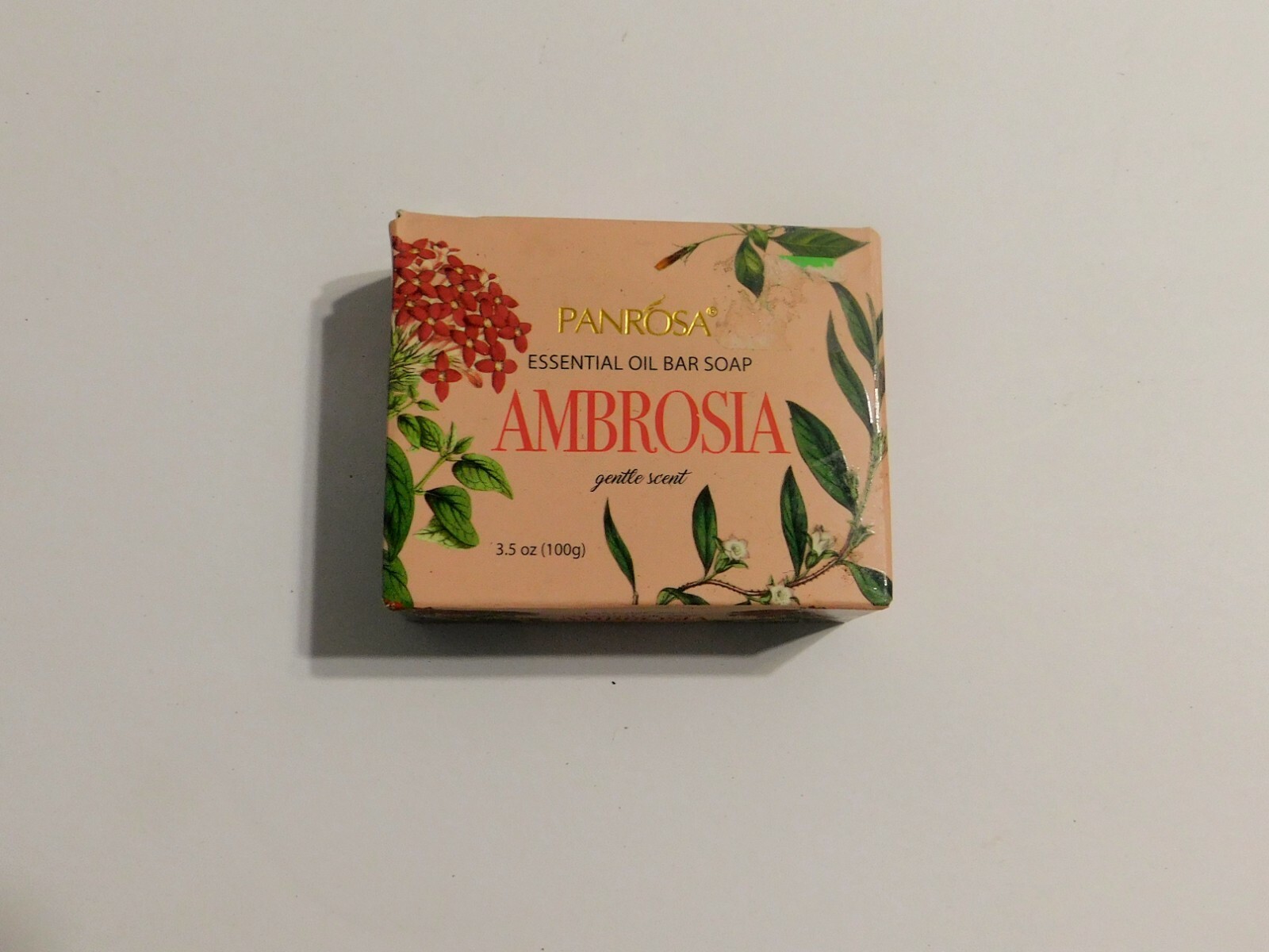 Panrosa Essentials Essential Oil Beauty Bar Soap, Ambrosia