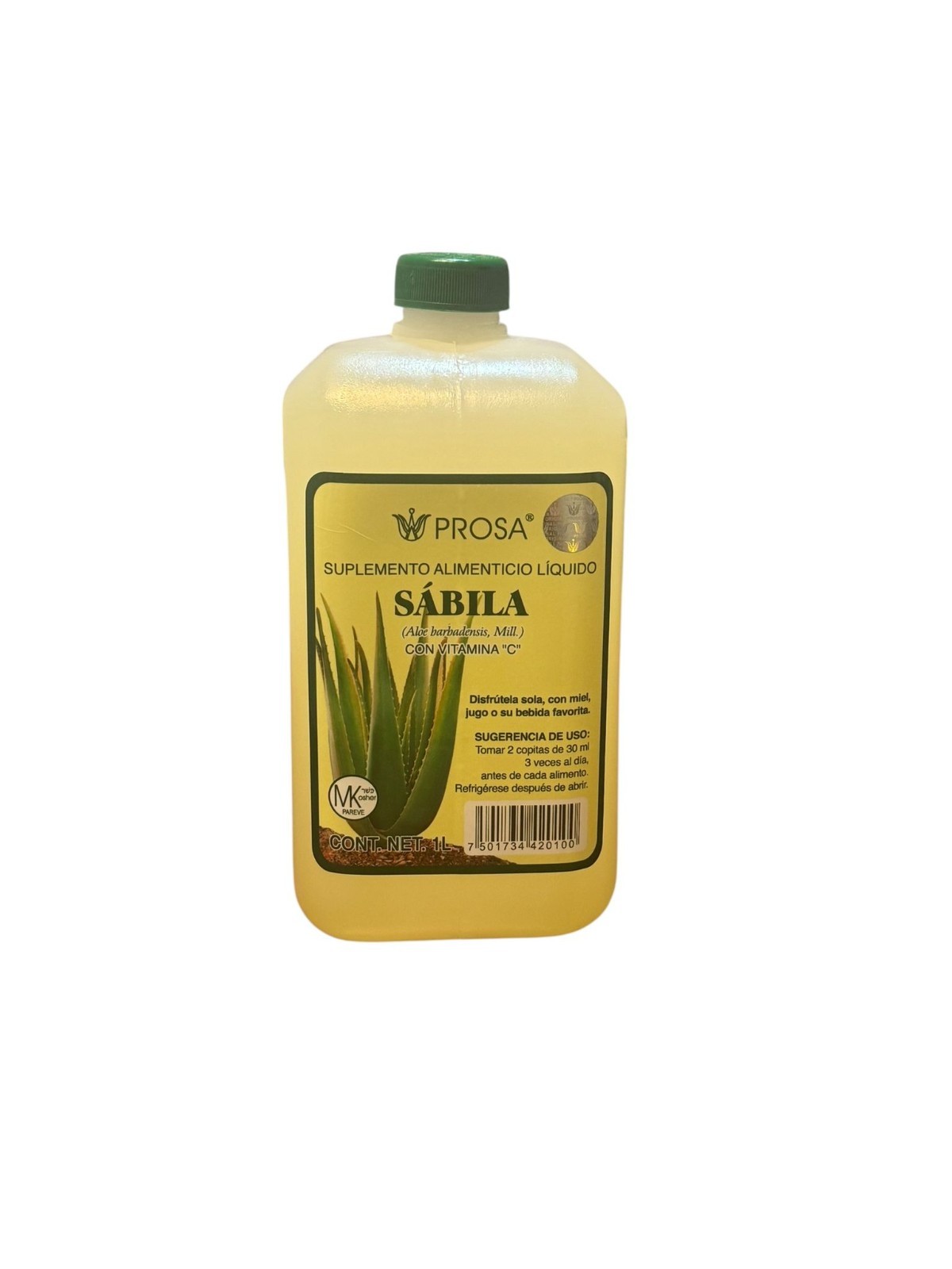 BEBIDA DE SABILA PROSA – 1 LT