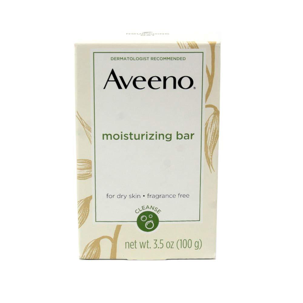 Aveeno Gentle Cleansing Bar 3 Pack 3.5oz Oat Moisturizing for Dry Skin