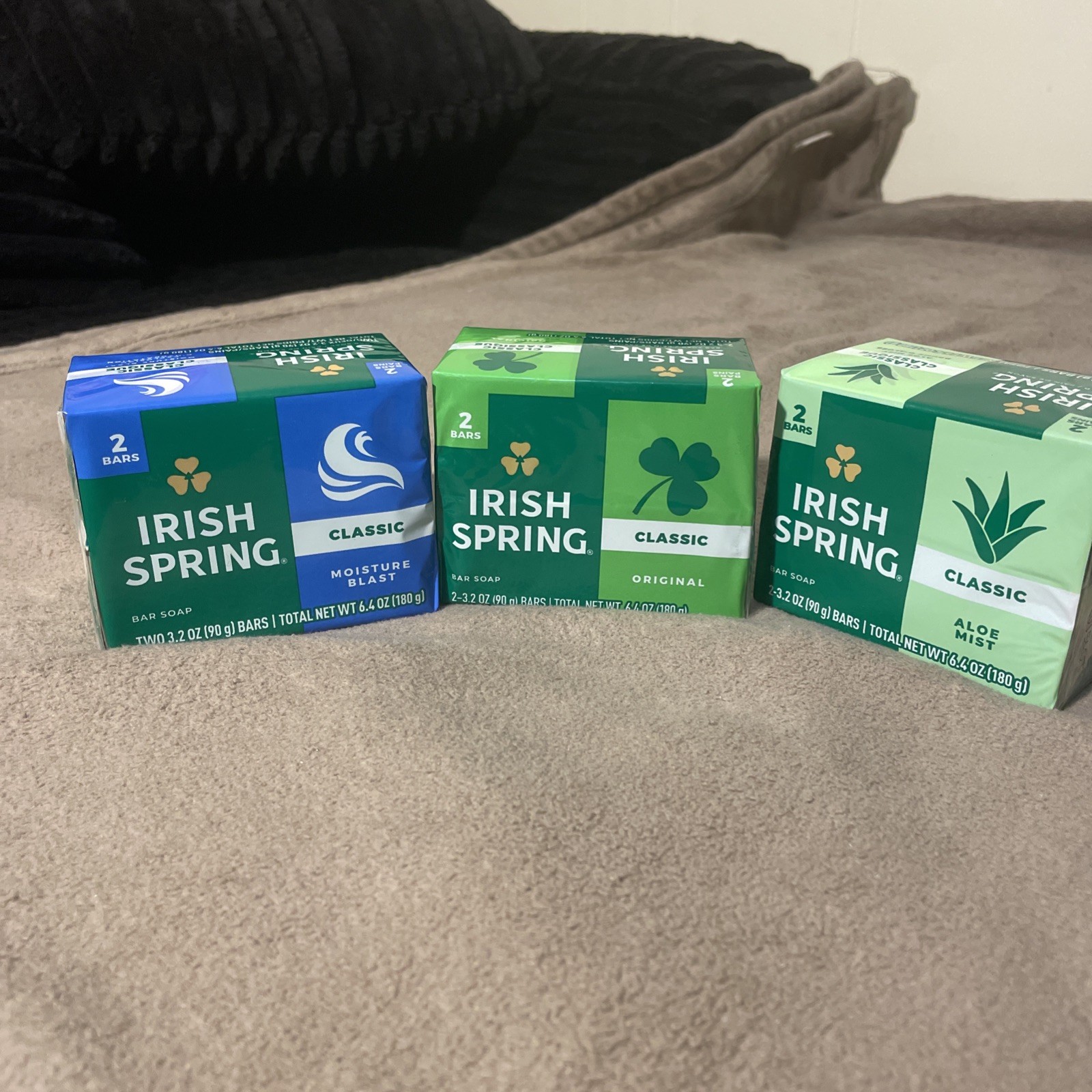 Irish Spring Bar Soap 3 Scents Lot Or 6 Original, Classic And Aloe Mist