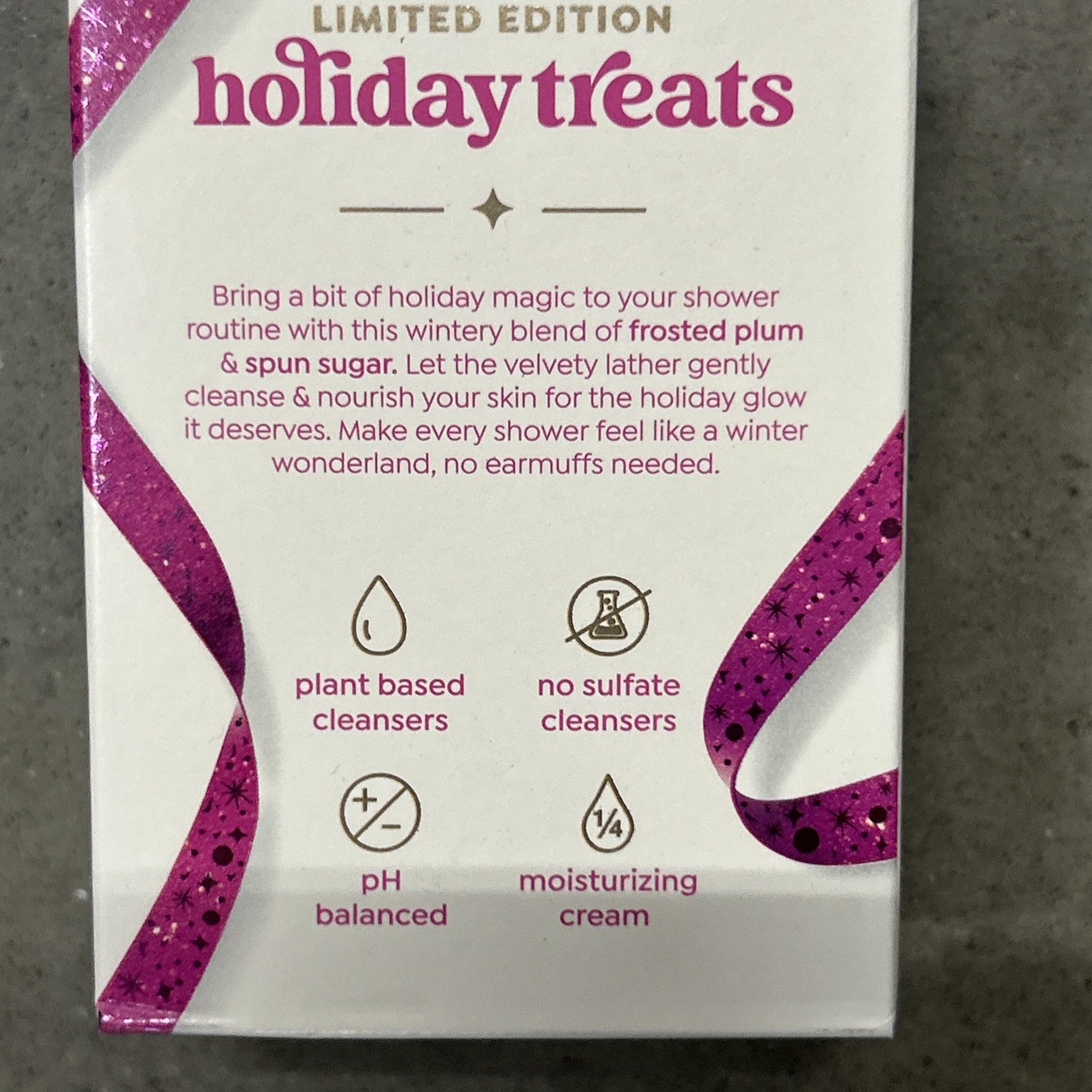 3 Bars: Dove Limited Edition Holiday Bar Soap Frosted Plumb Berry 5oz ea