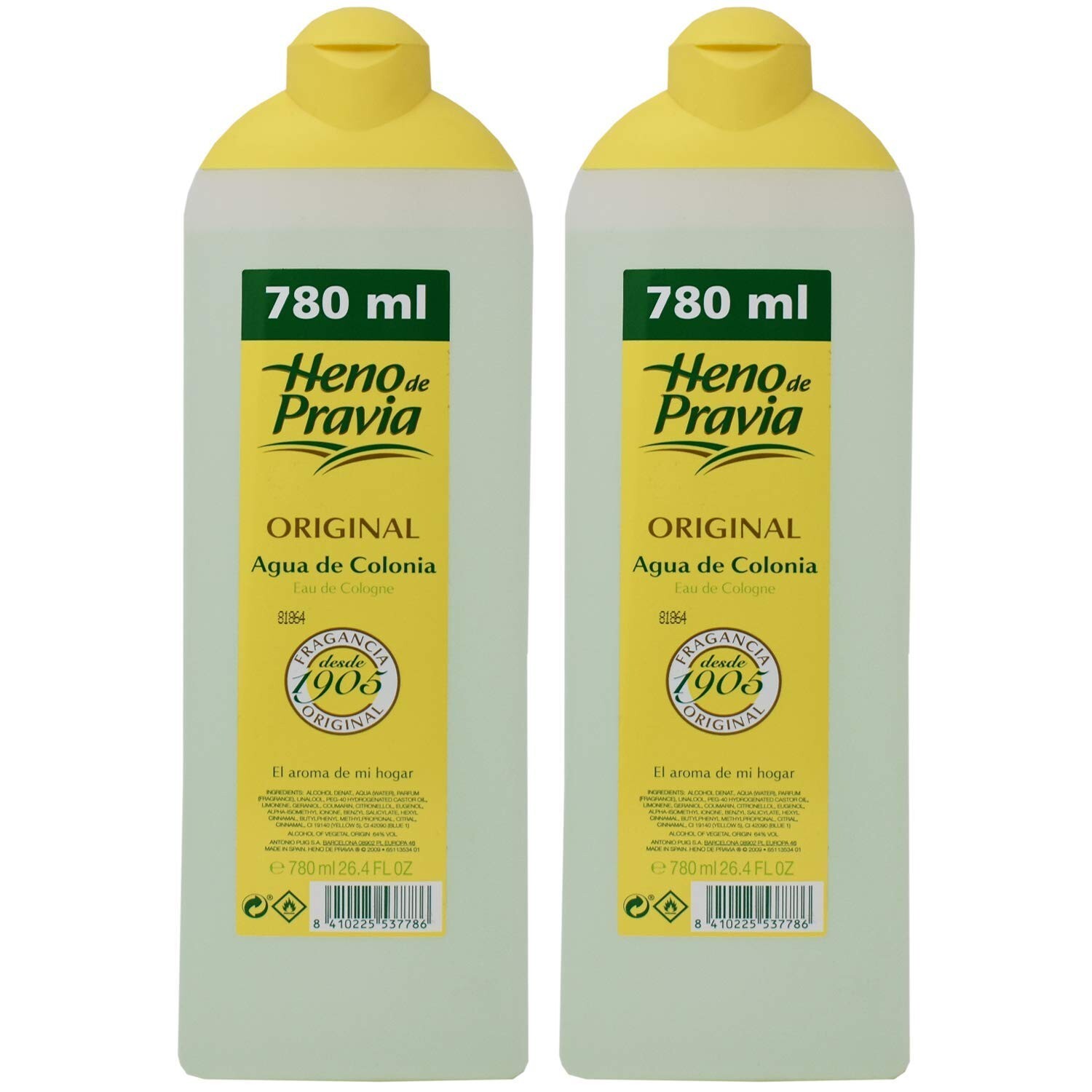 Elegant Original Agua De Colonia 26.4 fl oz Bottles – 650 ml – Adult Fragrance