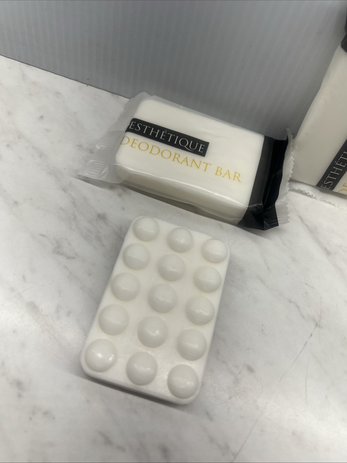 (Case of 200) Esthetique Deodorant Soap Bars 1.76 oz Wrapped Body Bar