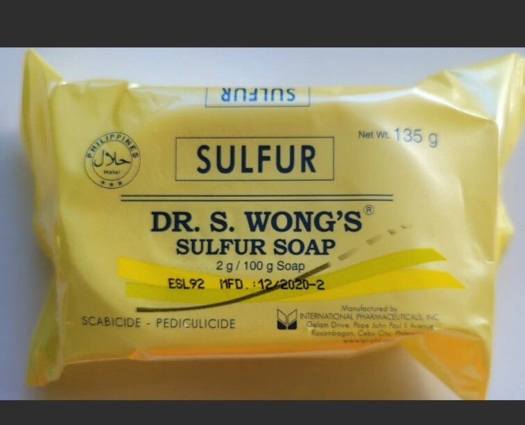 DR. S. WONG’S SULFUR SOAP 135 GRAMS