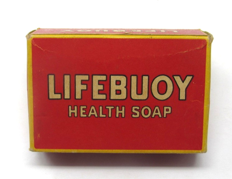 1940s Lifebuoy Health Soap NOS Original Great Condition! Soap is Sealed!