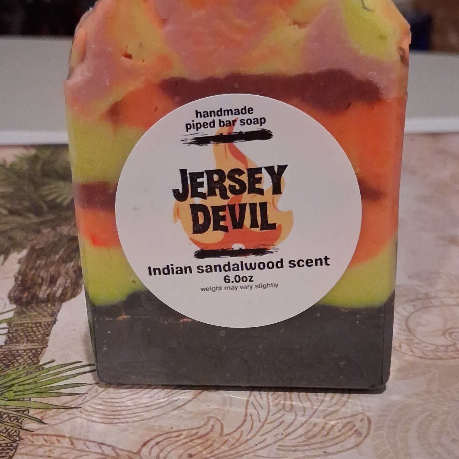 Bunny Islander Handmade Cruelty-Free Indian Sandalwood Bar Soap 6 oz