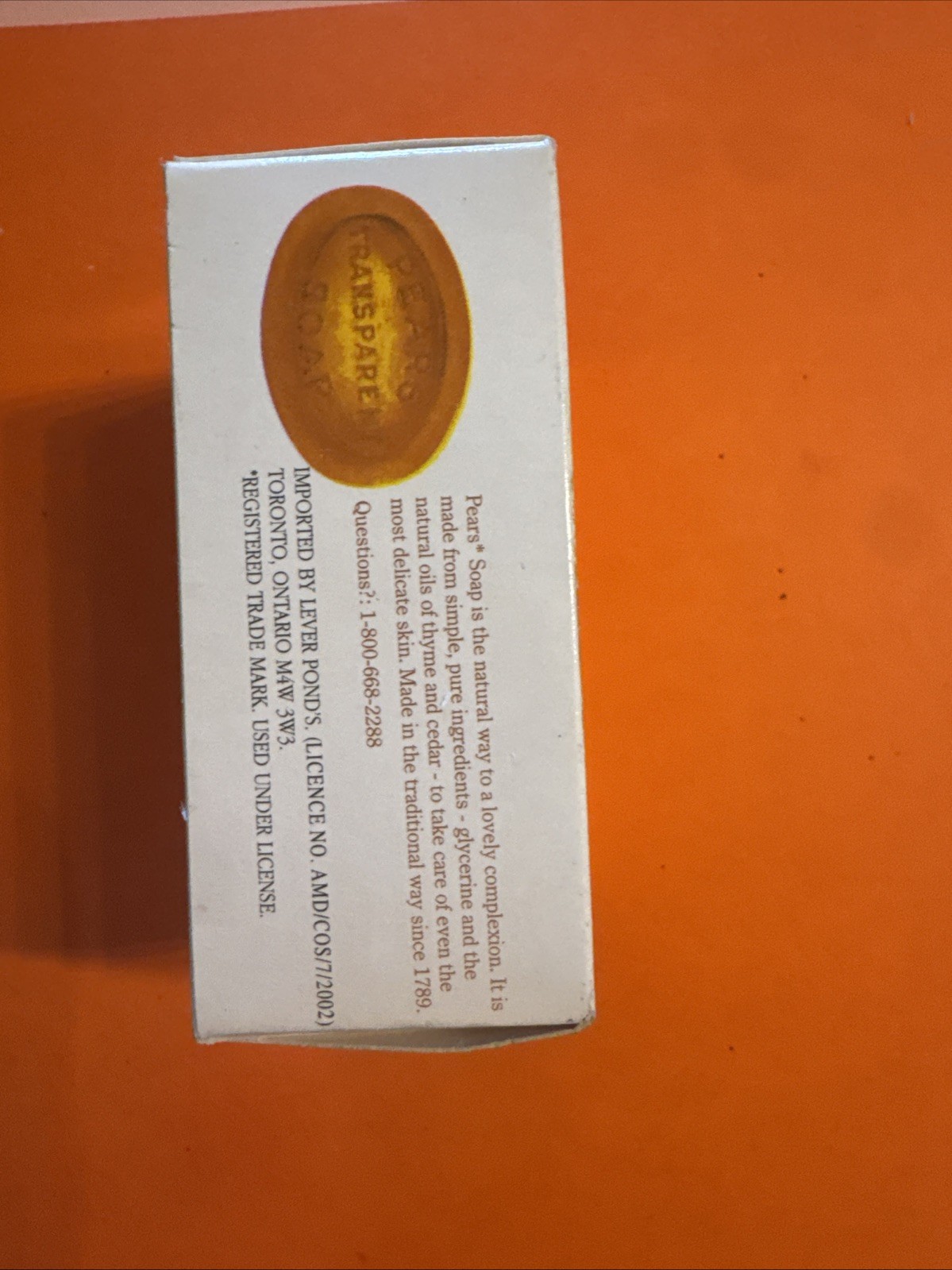 OLD FORMULA Pears Soap With ROSIN