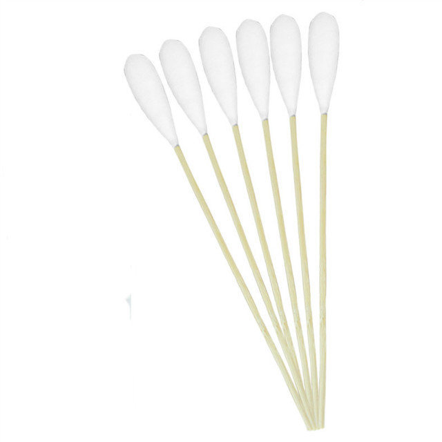 New 10cm 50pcs/pack Makeup Cotton Swabs Extra Long Wood Handle Applicator Q-tip