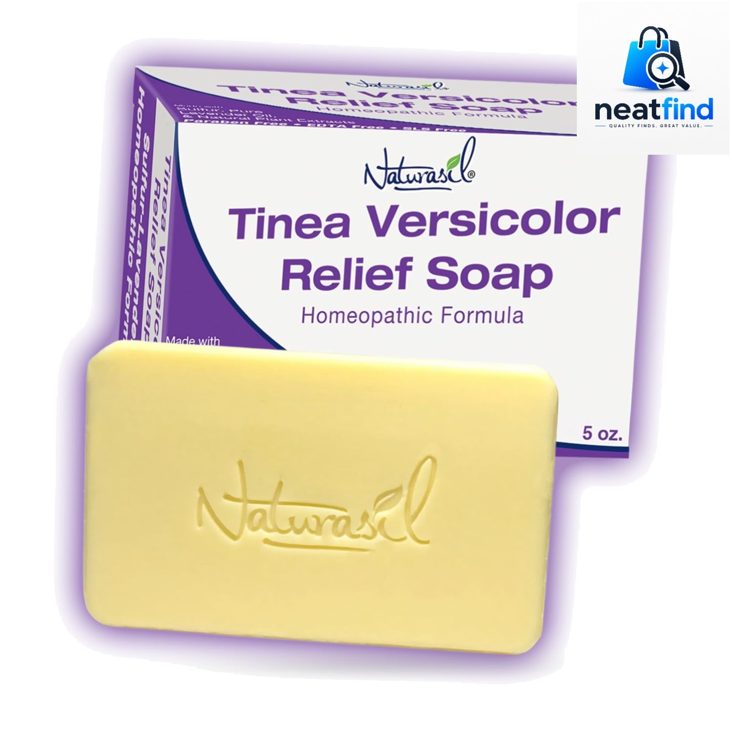 Natural Tinea Versicolor Relief by – Anti-Itch Sulfur Soap | Best for Tinea, …