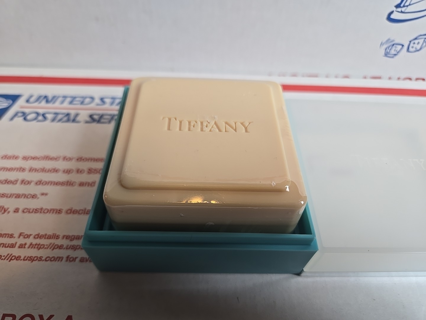 Tiffany & Co. 3.52 Oz. Net Wt. 100G Perfumed Soap in Case, NEW