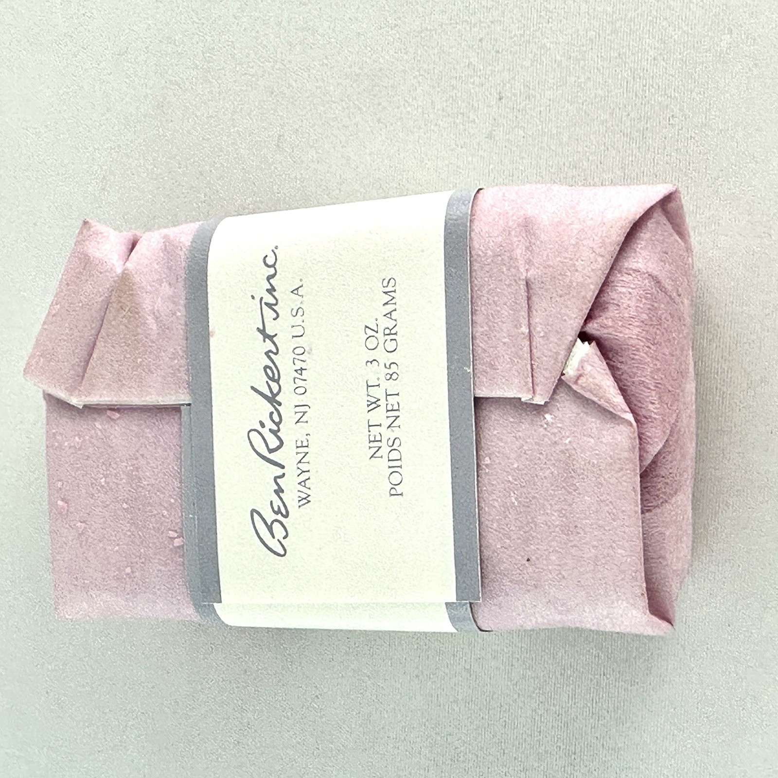 Vintage Ben Rickert Orchid Luxury Perfumed Soap Set of 3 With Original Box