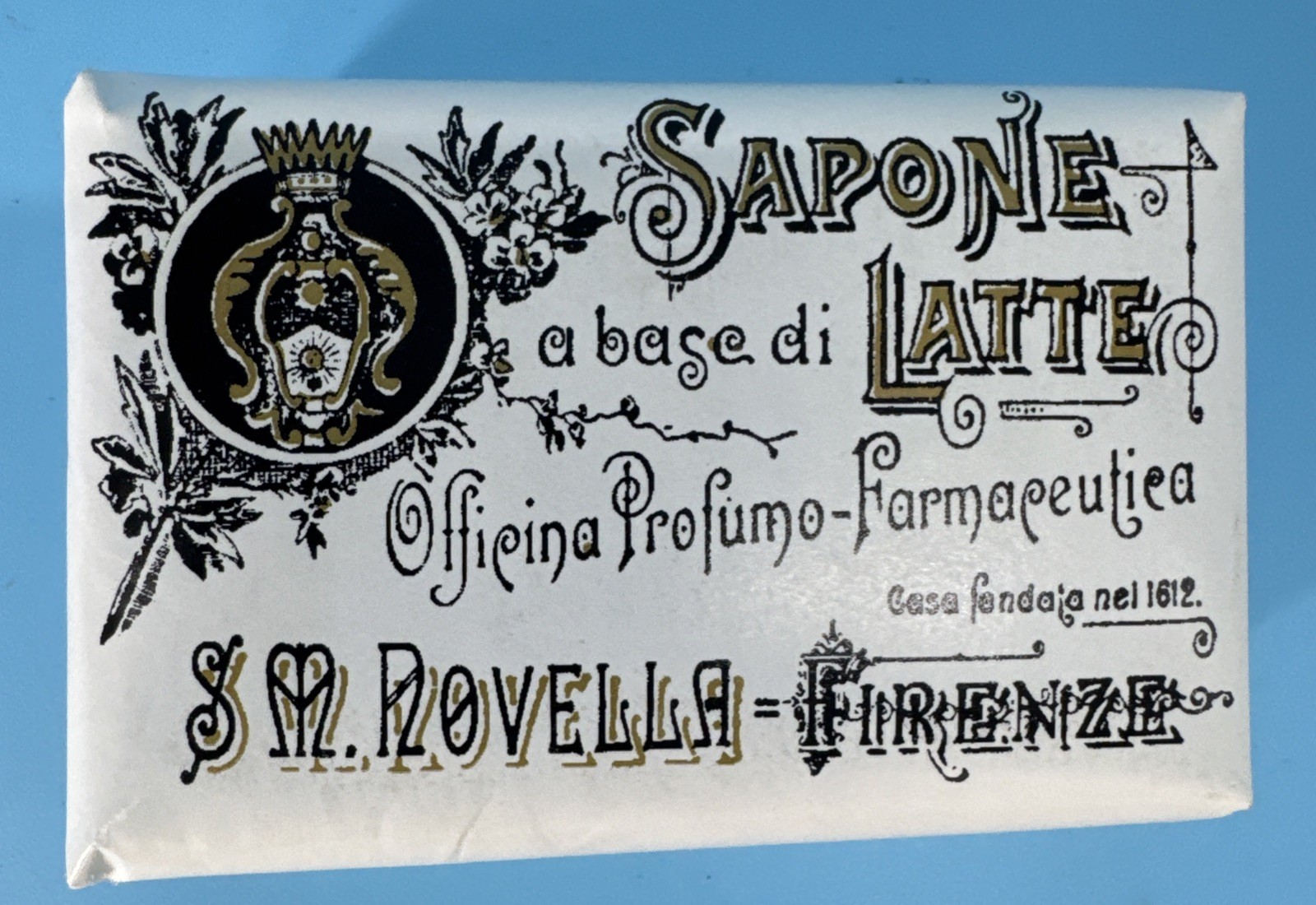 S M SM Santa Maria Novella Verbena Perfume 3.5 OZ BAR SOAP BATH BODY FLORAL New