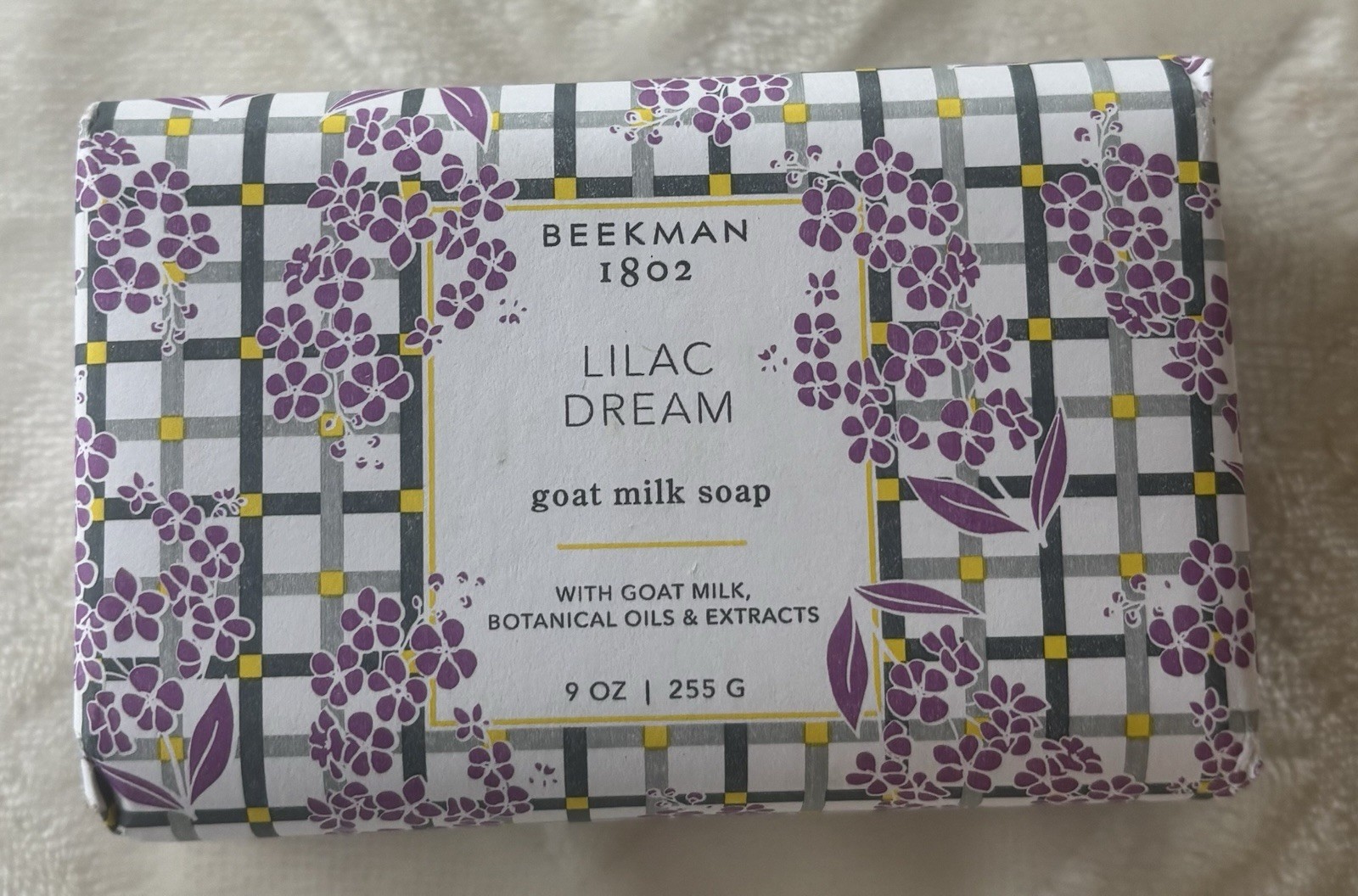 Beekman 1802 Bar Soap LILAC DREAM 9 oz Brand New FREE SHIPPING
